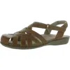 Jbu By Jambu Bonnie Encore Womens Strappy Faux Leather Fisherman Sandals In Multi