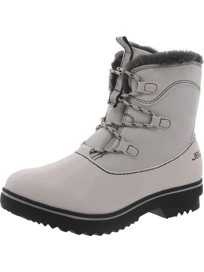 Jbu By Jambu Brisky Womens Faux Leather Cold Weather Winter & Snow Boots In Multi