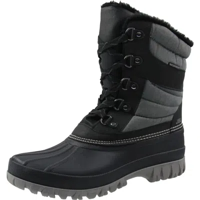 Jbu By Jambu Casey Waterproof Womens Faux Fur Synthetic Winter & Snow Boots In Grey