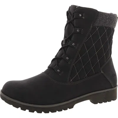 Jbu By Jambu Fargo Waterproof Womens Waterproof Quilted Waterproof & Weather Resistant In Black