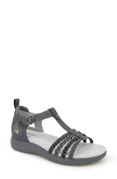 Jbu By Jambu Prague Sandal In Charcoal/ Black