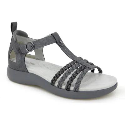 Jbu By Jambu Prague Sandal In Charcoal/black