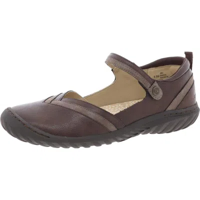 Jbu By Jambu Raven Womens Leather Flat Mary Janes In Multi