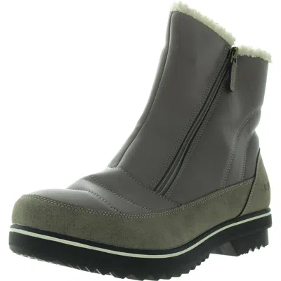 Jbu By Jambu Snowbound Womens Faux Fur Ankle Winter & Snow Boots In Purple