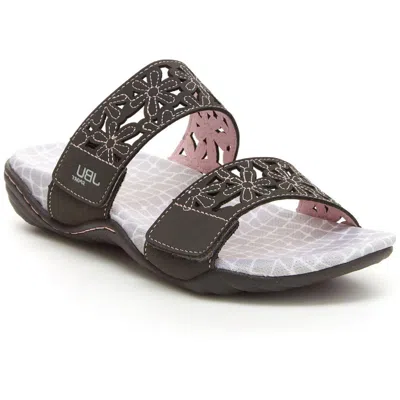Jbu By Jambu Spring 2020 Womens Faux Leather Slide On Flat Sandals In Pink