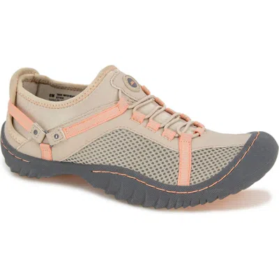 Jbu By Jambu Tahoe Water Ready Sneaker In Light Tan/coral