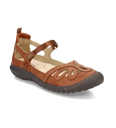 Jbu By Jambu Women's Magnolia Encore Mary Jane Flat In Brown
