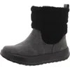 Jbu By Jambu Womens Faux Leather Cold Weather Winter & Snow Boots In Black