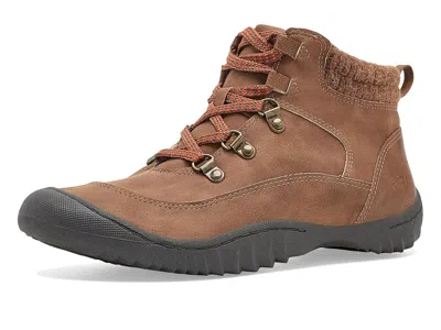 Jbu Chai Water-resistant Women's Boots Brown: 9.5 M, Suede