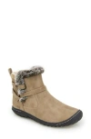Jbu Women's Dolce Water-resistant Booties In Taupe