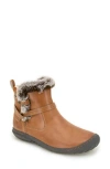 Jbu Women's Dolce Water-resistant Booties In Whiskey