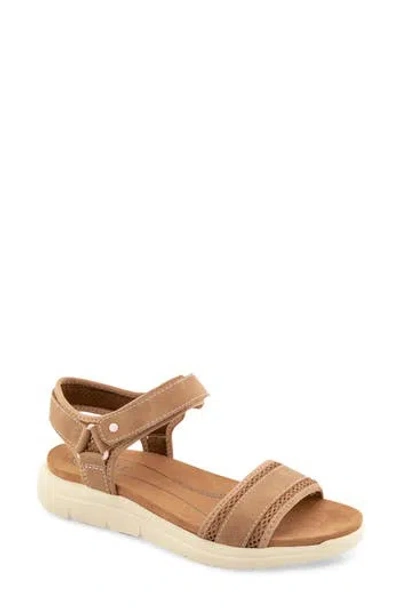 Jbu Ellewood Ankle Strap Sandal In Brown
