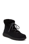 Jbu Freeze Faux Fur High Top Sneaker In Black