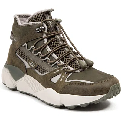 Jbu Gripper Water Resistant Sneaker In Olive,grey