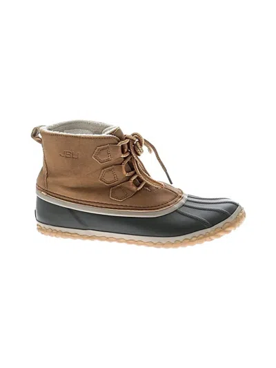 Pre-owned Jbu Rain Boots In Brown