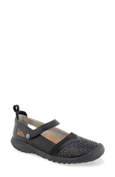 Jbu Rya Slip-on Flat In Black