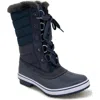 Jbu Siberia Waterproof Faux Fur Lined Boot In Blue