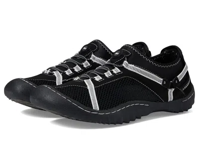 Jbu Tahoe Water Ready Women's Shoes Black/white: 6 M, Textile