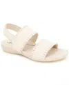 Jbu Women's Azores Casual Flat Sandal In Eggshell