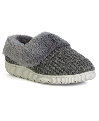 Jbu Women's Baylor Casual Slip-on Flats In Gray