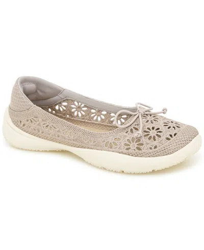 Jbu Women's Florence Casual Mary Jane Shoe In Taupe