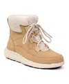 Jbu Women's Freeze Round Toe Boots In Tan