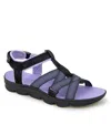 Jbu Women's Kaia Casual Flat Sandals In Multi
