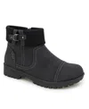 Jbu Women's Karissa Encore Water Resistant Round Toe Booties In Black