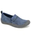 Jbu Women's Mavis Sweater Detailed Slip On Loafers In Blue