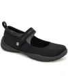 Jbu Women's Summer Mary Jane Flat Shoe In Black