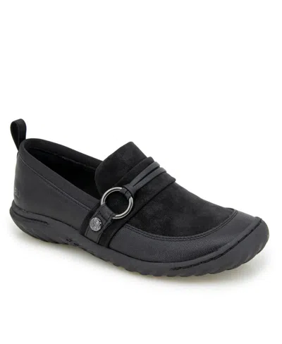 Jbu Women's Phoebe Slip On Flats In Black