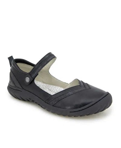 Jbu Women's Raven Round Toe Flats