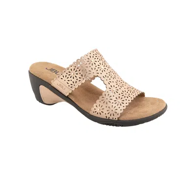 Jbu Women's Sanya Casual Slip-on Wedge Sandals In Neutral