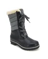 Jbu Women's Summit Cold-weather Boots In Black