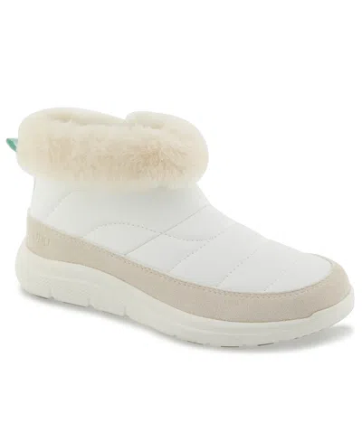 Jbu Teagan Water Resistant Bootie In White