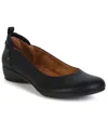 Jbu Women's Vivian Round Toe Flats In Black