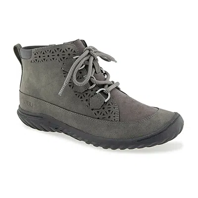 Jbu Womens Roxanne Flat Heel Booties In Gray