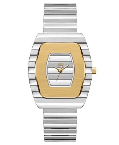 Jbw Atlas Swiss Quartz Stainless Steel Watch 34mm In Transparent