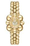 Jbw X Luar Atmosphere Two-tone Bracelet Watch, 30mm In 18k Gold