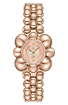 Jbw X Luar Atmosphere Two-tone Bracelet Watch, 30mm In Rose Gold