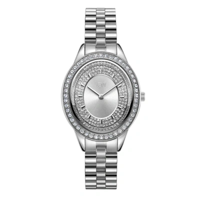 Jbw Bellini Quartz Diamond Crystal Silver Dial Ladies Watch J6381c In Metallic