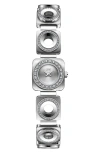 Jbw Chasm Bracelet Watch, 18mm In Stainless Steel