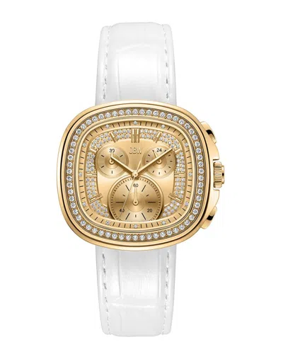 Jbw Men's Coast Leather Watch, Circa 2020s In Multi