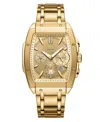 Jbw Men's Echelon Diamond Gold-plated Stainless-steel Watch