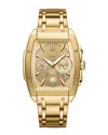 Jbw Men's Echelon Diamond Gold-plated Stainless-steel Watch