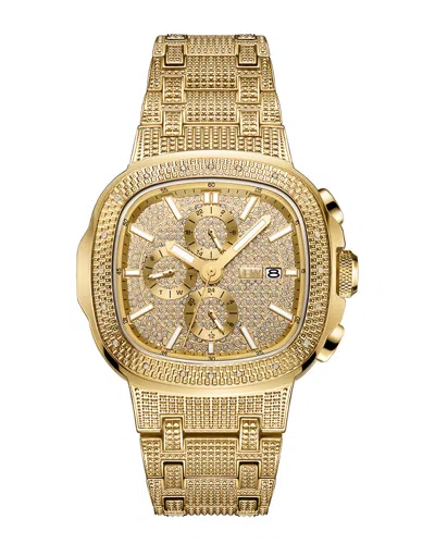 Jbw Men's Heist Diamond Watch In Gold