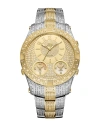 Jbw Men's Jet Setter Iii Diamond & Crystal Watch