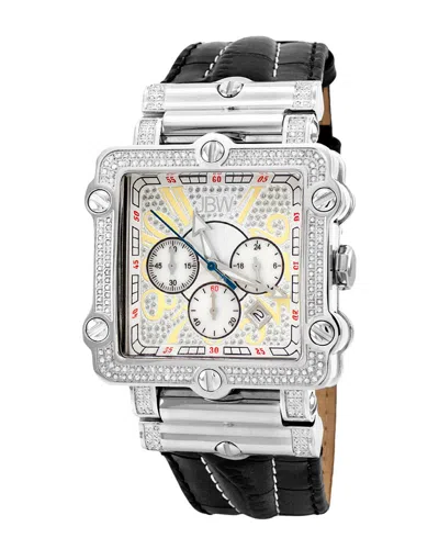 JBW JBW MEN'S PHANTOM DIAMOND & CRYSTAL WATCH