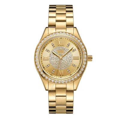 Jbw Mondrian 34 Gold-tone Dial Ladies Watch J6388a In Gold / Gold Tone