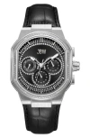 Jbw Men's Orion Diamond Watch In Stainless Steel/black